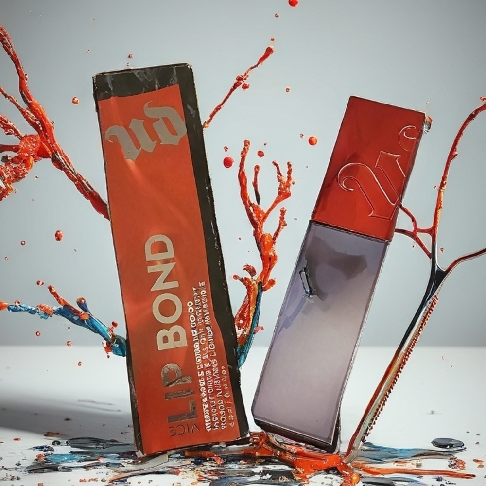 Urban Decay Lip Bond Gloss - Vibrant Red and Black